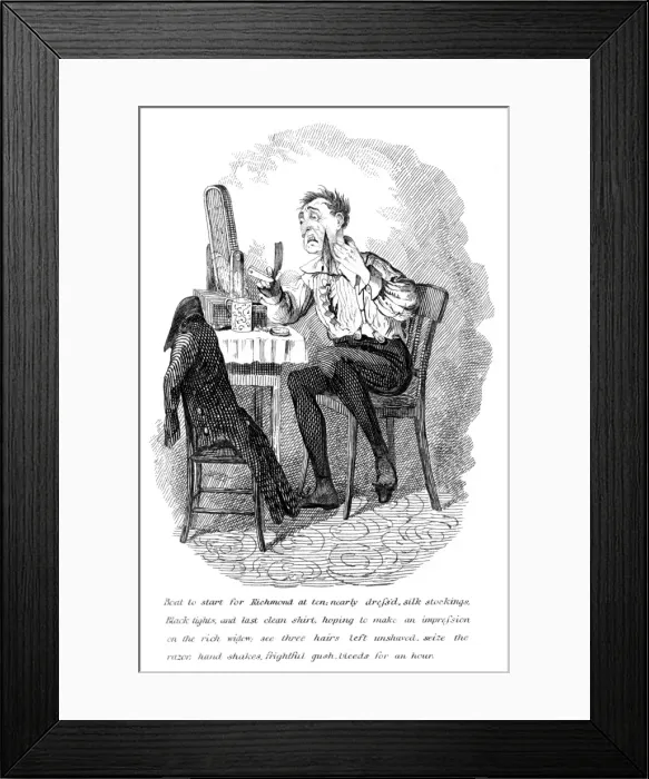 Framed Print : Toilet / Hair / Shaving Framed Print : Toilet / Hair / Shaving