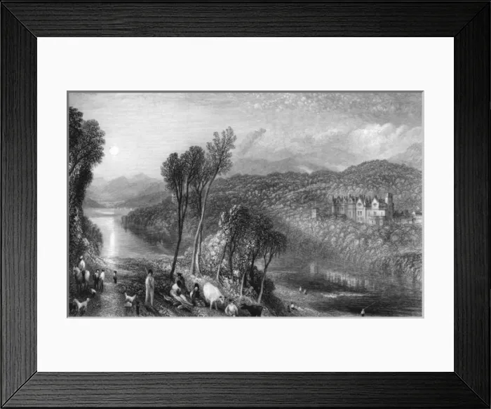 Framed Print : Sir Walter Scott - Abbotsford - Tuner Framed Print : Sir Walter Scott - Abbotsford - Tuner