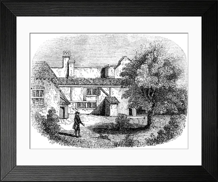 Framed Print : Alexander Pope / Binfield Framed Print : Alexander Pope / Binfield