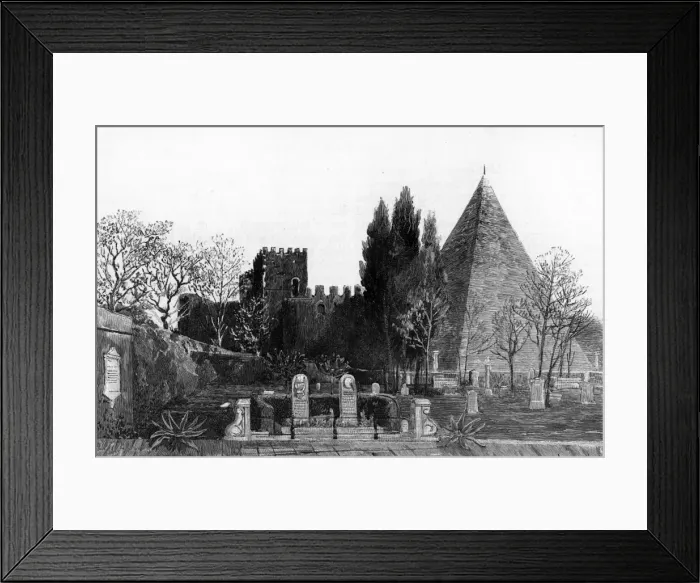 Framed Print : Keats / Severn / Graves Framed Print : Keats / Severn / Graves