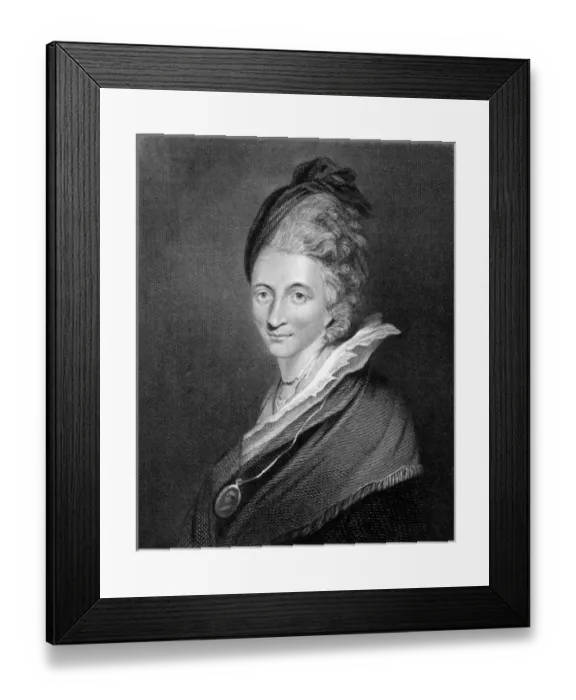 Framed Print : Hester Thrale - Piozzi Framed Print : Hester Thrale - Piozzi