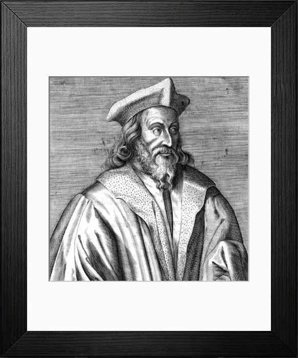 Framed Print : Jerome of Prague / Debry Framed Print : Jerome of Prague / Debry