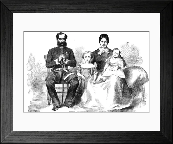 Framed Print : J E W Inglis & Family Framed Print : J E W Inglis & Family