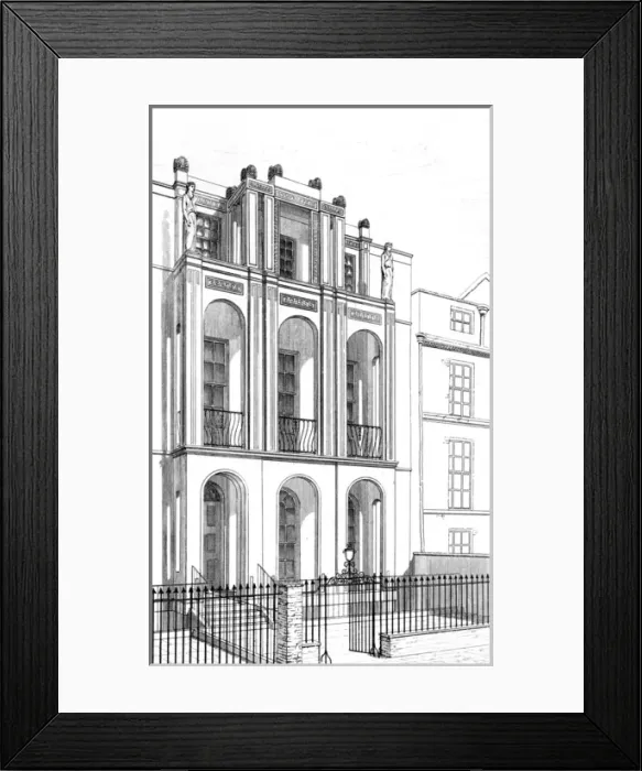 Framed Print : Soane - Loncolns Inn Framed Print : Soane - Loncolns Inn