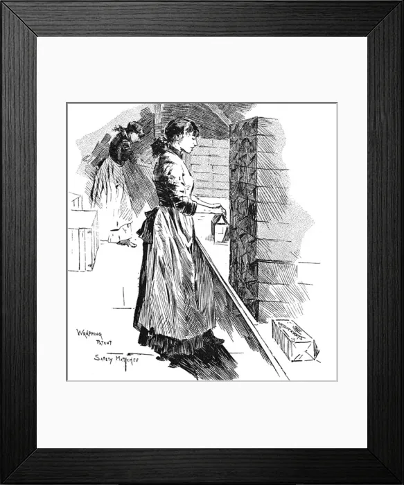 Framed Print : Bryant & May Matchmakers Framed Print : Bryant & May Matchmakers