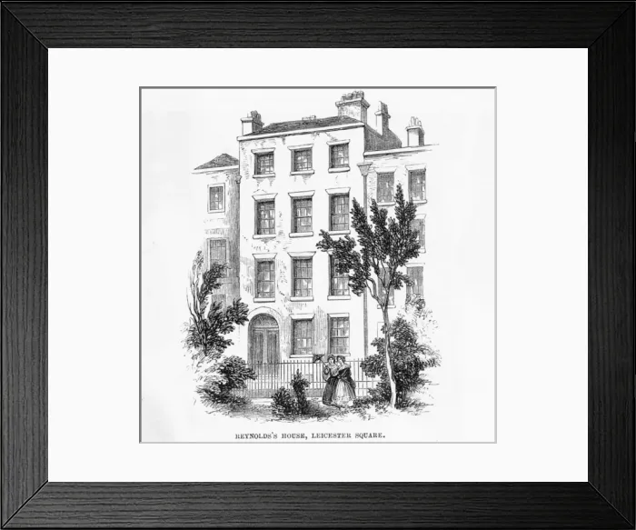 Framed Print : Reynolds / Leicester Sq Framed Print : Reynolds / Leicester Sq