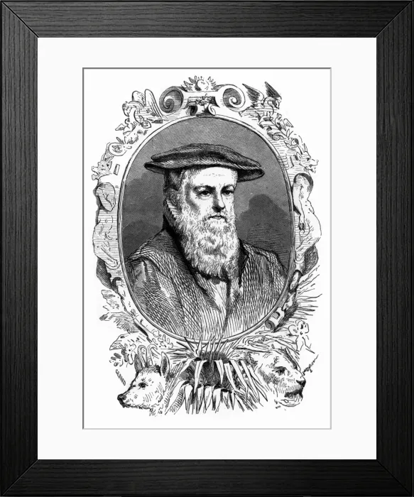 Framed Print : Conrad Gesner Framed Print : Conrad Gesner