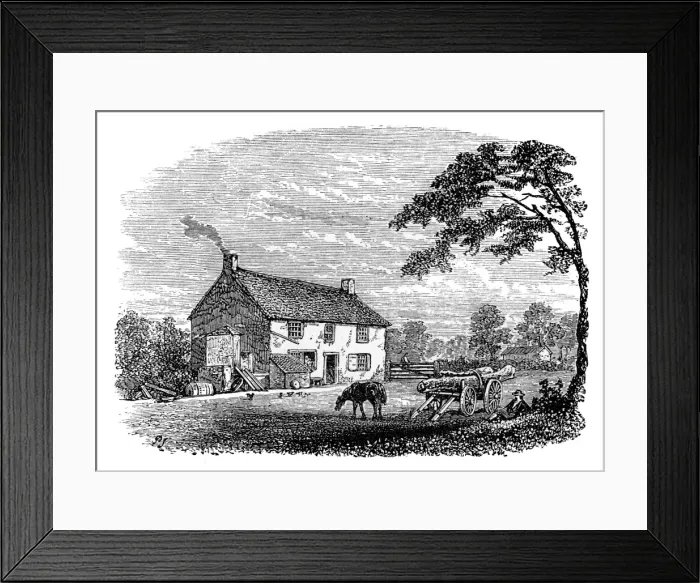 Framed Print : George Stephenson - Wylam Framed Print : George Stephenson - Wylam