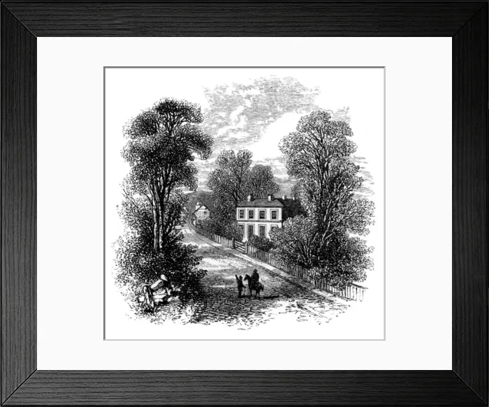 Framed Print : G Stephenson - Alton Gringe Framed Print : G Stephenson - Alton Gringe