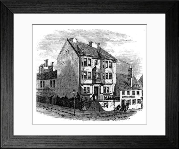 Framed Print : G Stephenson - New Castle Framed Print : G Stephenson - New Castle