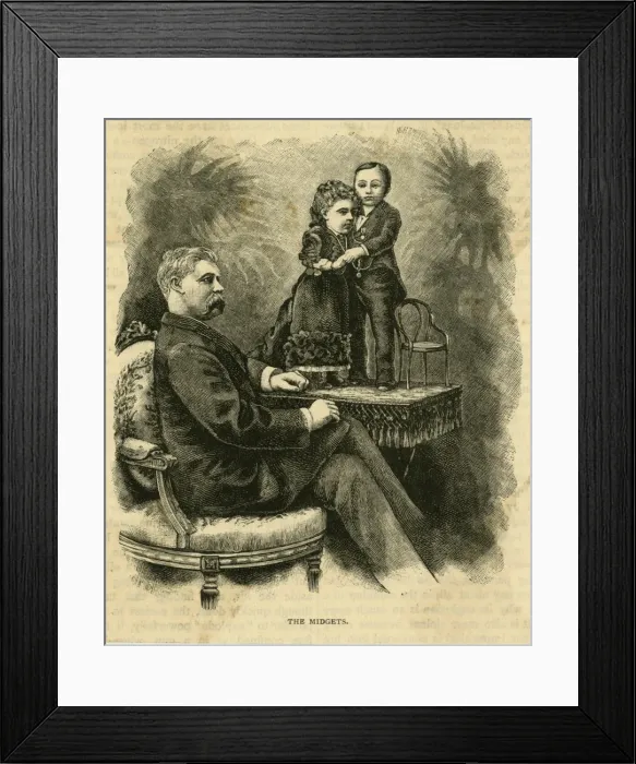 Framed Print : General Mite & Millie Framed Print : General Mite & Millie