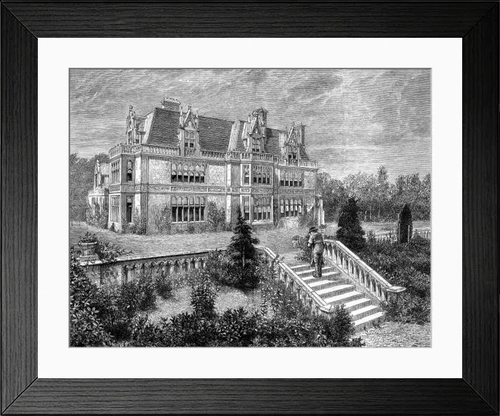 Framed Print : Tennyson Aldworth Surrey Framed Print : Tennyson Aldworth Surrey