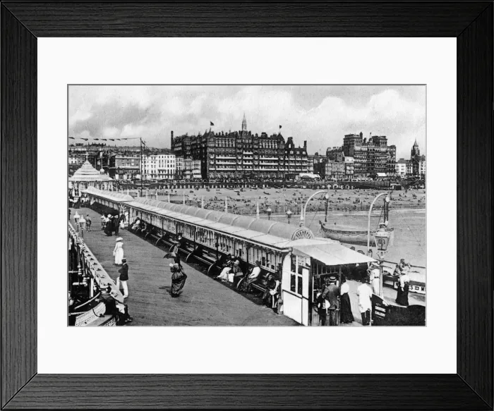 Framed Print : Brighton / West Pier / 1905 Framed Print : Brighton / West Pier / 1905
