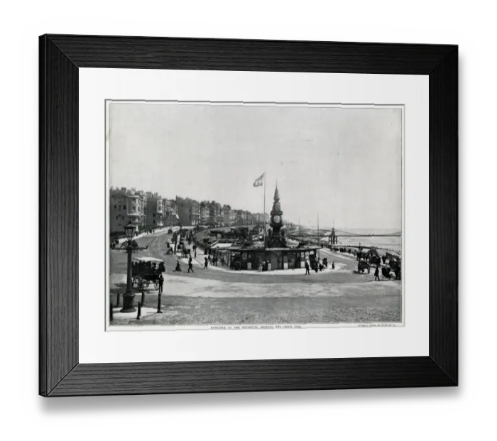 Framed Print : Brighton, Aquarium 1895 Framed Print : Brighton, Aquarium 1895