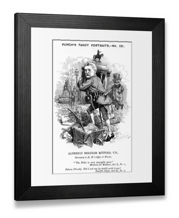 Framed Print : Algernon Bertram Mitford Framed Print : Algernon Bertram Mitford