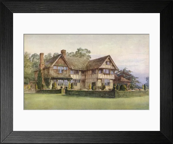 Framed Print : House Near Horsham Framed Print : House Near Horsham