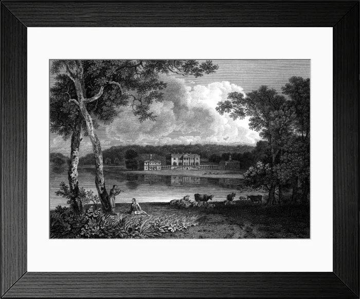 Framed Print : Beckford  /  Fonthill House