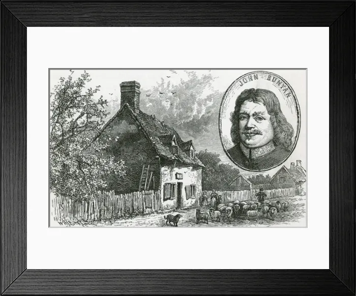 Framed Print : John Bunyan / Elstow Framed Print : John Bunyan / Elstow