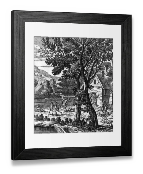 Framed Print : Sodomites Go Blind Framed Print : Sodomites Go Blind