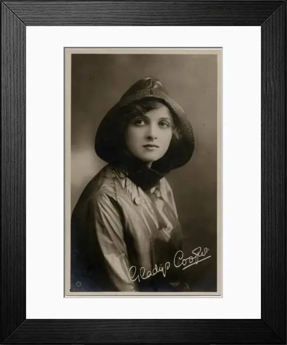 Framed Print : Gladys Cooper Framed Print : Gladys Cooper