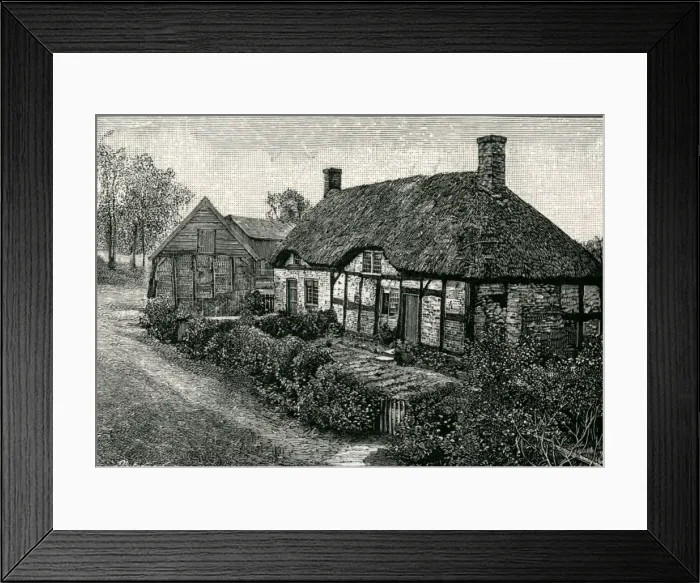 Framed Print : Izaak Walton - Shallowford Framed Print : Izaak Walton - Shallowford