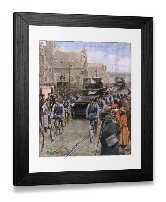 Framed Print : French Occupy the Ruhr Framed Print : French Occupy the Ruhr