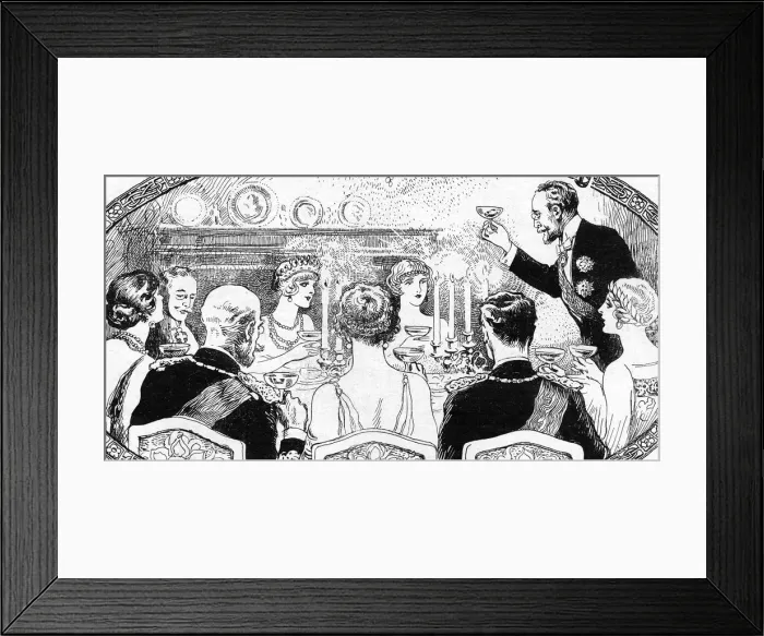 Framed Print : Proposing a Toast Framed Print : Proposing a Toast