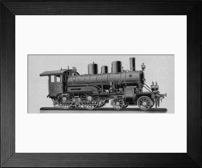 Framed Print : German Express Loco Framed Print : German Express Loco