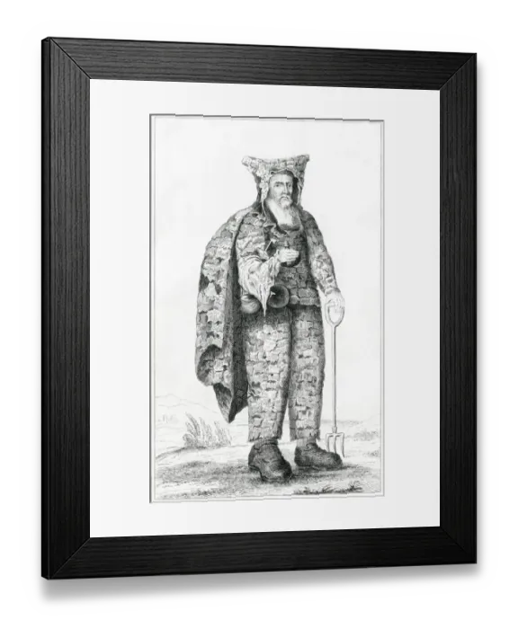Framed Print : John Bigg, Hermit 17C Framed Print : John Bigg, Hermit 17C