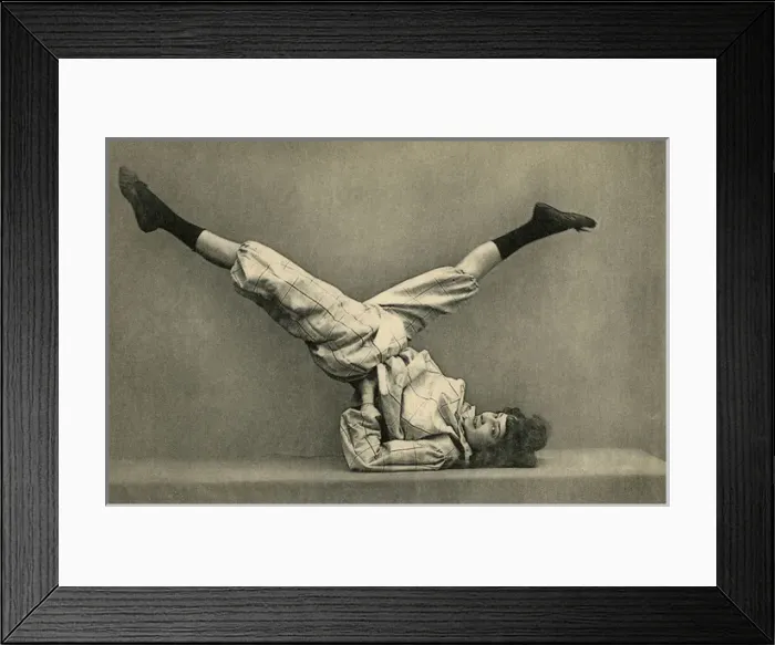 Framed Print : Girl Shows her Agility Framed Print : Girl Shows her Agility
