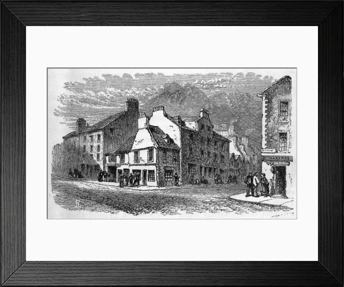 Framed Print : Greenock / James Watt Inn Framed Print : Greenock / James Watt Inn