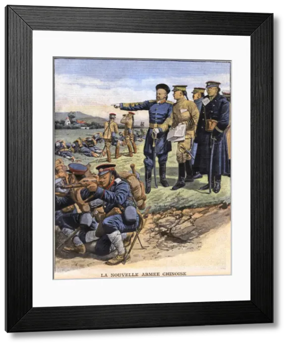 Framed Print : Chinese Troops Framed Print : Chinese Troops