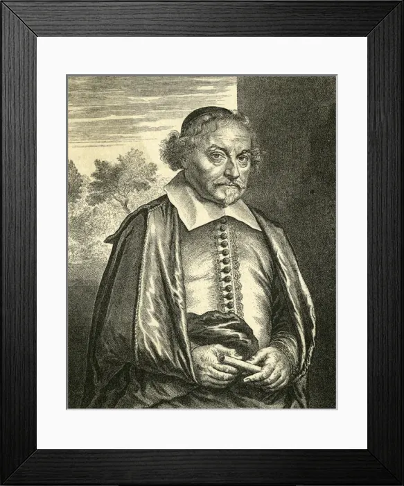 Framed Print : Joost van den Vondel Framed Print : Joost van den Vondel