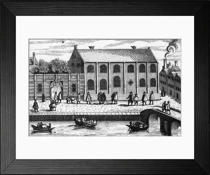 Framed Print : University of Leyden in Holland Framed Print : University of Leyden in Holland