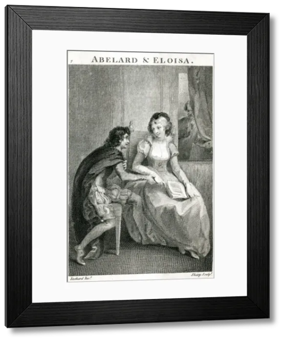 Framed Print : Abelard / Heloise / Stothard Framed Print : Abelard / Heloise / Stothard
