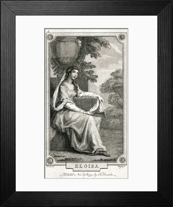 Framed Print : Heloise / Garden / Edwards Framed Print : Heloise / Garden / Edwards