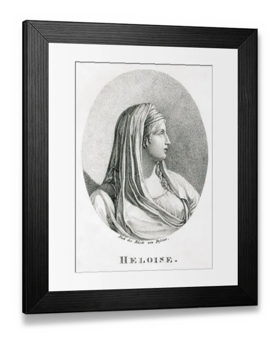 Framed Print : Heloise  /  Bust  /  Deseine