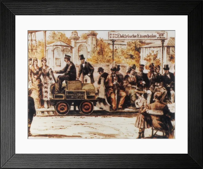 Framed Print : Siemens Electric Train Framed Print : Siemens Electric Train
