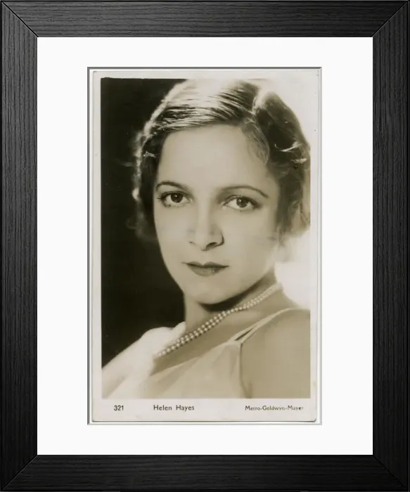 Framed Print : Helen Hayes Framed Print : Helen Hayes