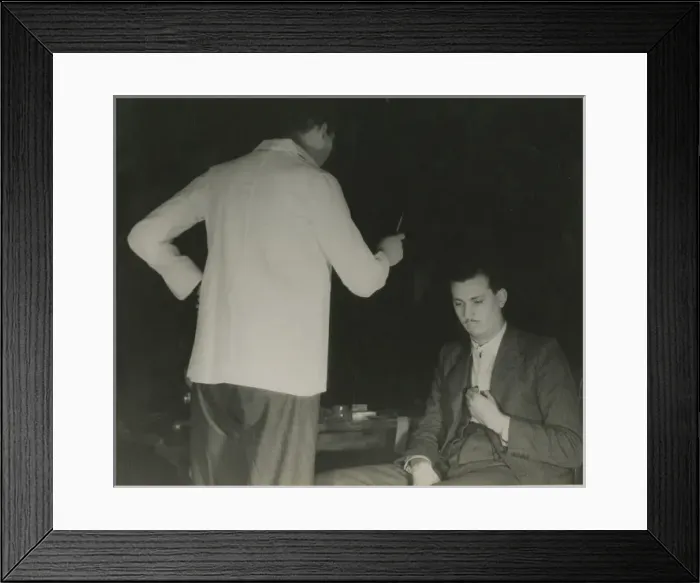 Framed Print : One Man Hypnotised / 1940S Framed Print : One Man Hypnotised / 1940S