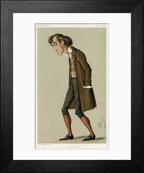 Framed Print : Henry Irving / Vfair 1874 Framed Print : Henry Irving / Vfair 1874