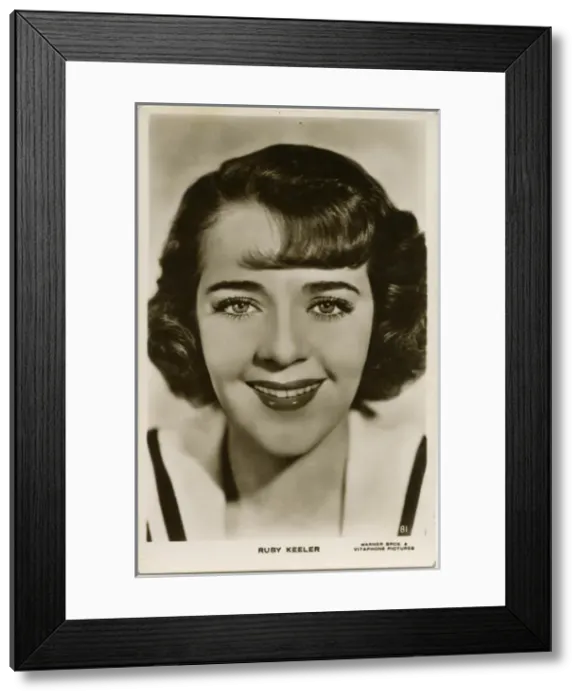 Framed Print : Ruby Keeler Framed Print : Ruby Keeler