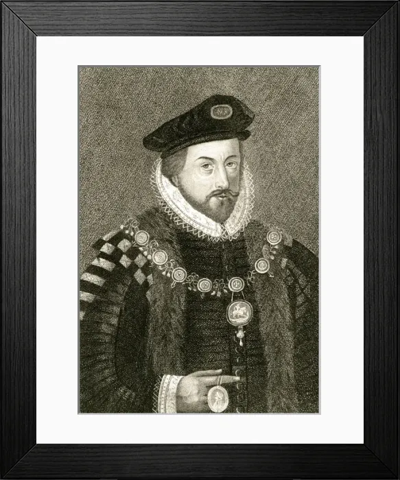Framed Print : Sir Christopher Hatton Framed Print : Sir Christopher Hatton