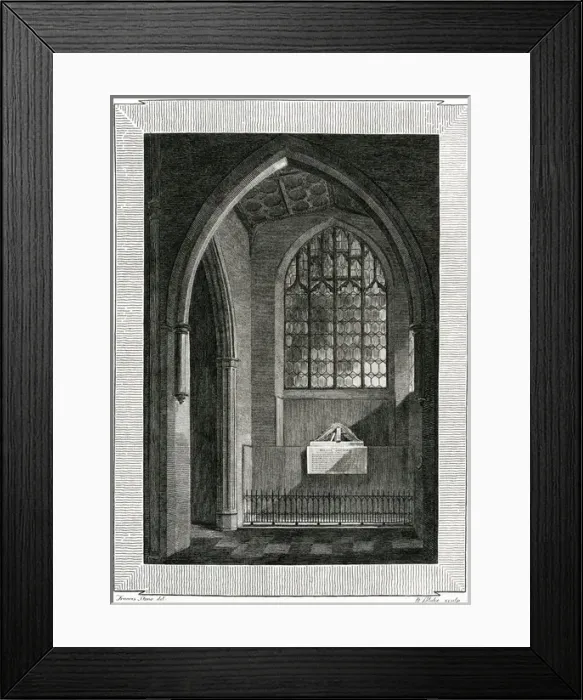 Framed Print : Cowper / Grave / E Dereham Framed Print : Cowper / Grave / E Dereham