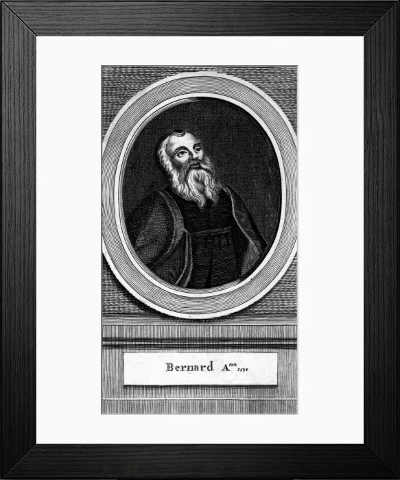 Framed Print : St Bernard of Clairvaux Framed Print : St Bernard of Clairvaux