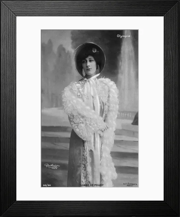 Framed Print : Liane De Pougy / Reutling Framed Print : Liane De Pougy / Reutling