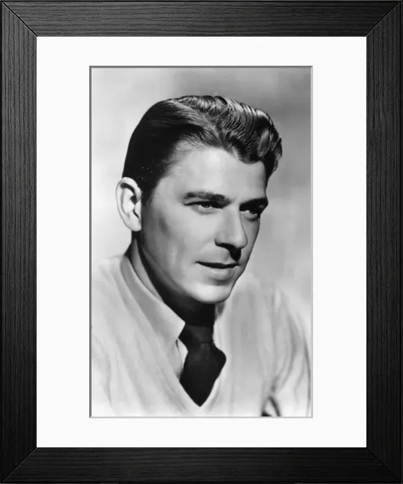 Framed Print : Ronald Reagan / Warner Framed Print : Ronald Reagan / Warner