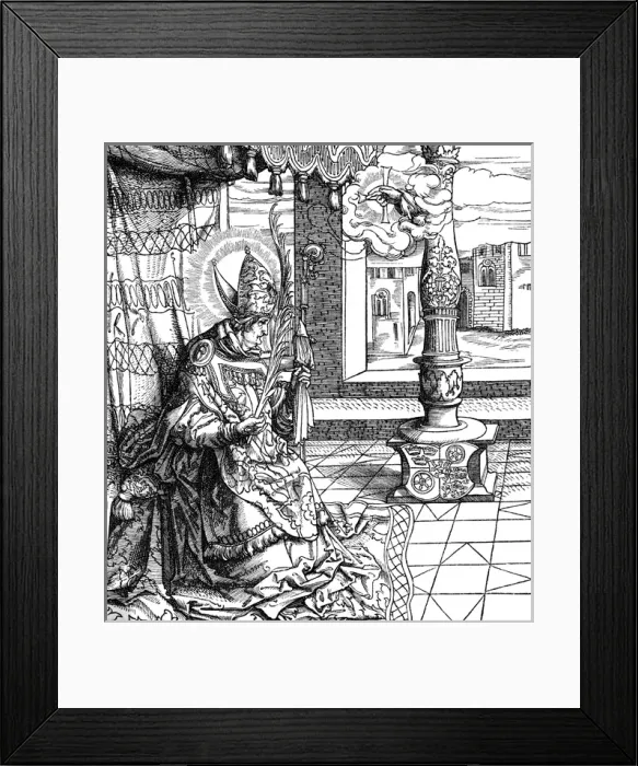 Framed Print : St Boniface / Bishop Framed Print : St Boniface / Bishop