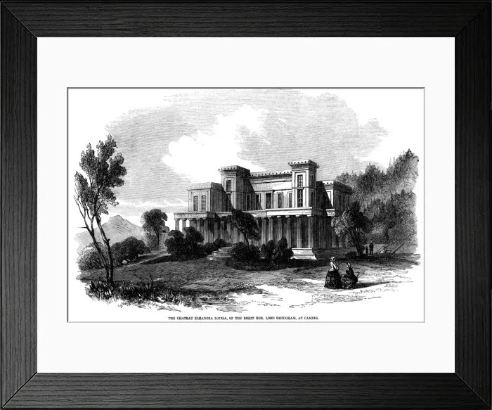 Framed Print : Brougham / Home / Cannes Framed Print : Brougham / Home / Cannes