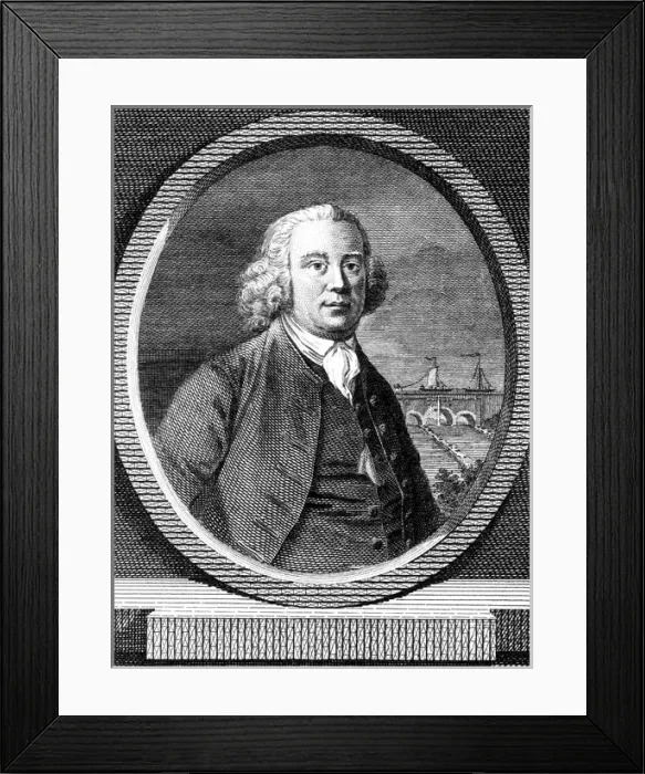 Framed Print : James Brindley / Hinton Framed Print : James Brindley / Hinton